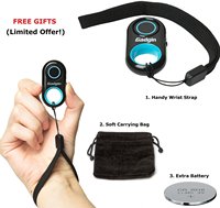 Disparador Inalámbrico con Control Remoto de un Botón, Obturador Bluetooth Portátil para Selfies y Fotografía