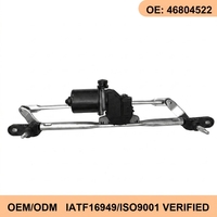 Ensemble de Liaison d'Essuie-Glace Avant Wanray pour Panda 169 2003-2012 Avant 12V Remplacement Auto 46804522