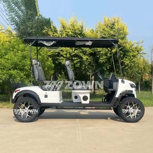 Carrito de Golf Eléctrico de 4 Plazas al por Mayor, Batería de Litio de 48V, Tamaño Compacto, Fácil Mantenimiento, para Uso Personal - Product Image 5