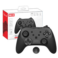 Manette de jeu sans fil exclusive à moule personnalisé avec vibration haptique, gyroscope et fonction de réveil pour jeux mobiles, compatible NS