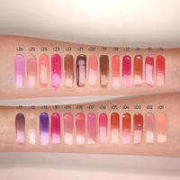 Vente en gros de gloss à lèvres mat longue tenue, logo OEM personnalisé, différents styles de tubes à lèvres, emballage extérieur personnalisé, rouge à lèvres à haute pigmentation