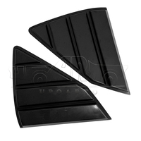 Haosheng I20 Cache de vitre arrière en plastique noir brillant pour Hyundai I20 MK3 2020 2021 2022