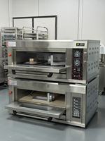 Four à pizza commercial ZBX-11L 1, 2 ou 3 plateaux, électrique ou à gaz, pour boulangerie, vente directe fabricant
