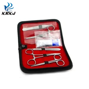CETTIA KD970 Veterinary Use General Instrument Surgical Dissecting Set Scissors Forceps Kit Pack For Animals
