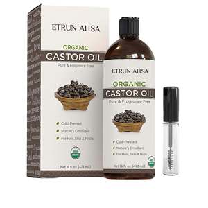 Huile de ricin en vrac de marque propre, huile essentielle pure pressée à froid, douce pour les soins de la peau et des cheveux, origine chinoise - Product Image 4