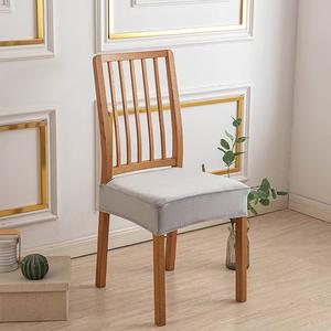 Yüksek elastikiyet gümüş tilki kadife sandalye klozet kapağı, toz geçirmez, leke dayanıklı, yıkanabilir koltuk koruyucusu - Product Image 3