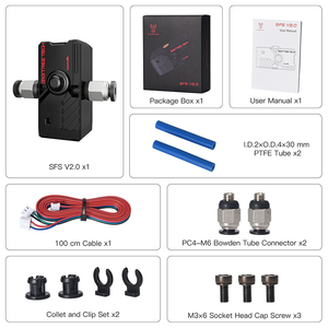 Sensor de Filamento Inteligente BIGTREETECH BTT SFS V1.0, Módulo de Detección de Rotura V2.0, Nuevo para Impresoras 3D FDM Ender 3 y Voron V2.4, Piezas de Impresora 3D, 1.5 Años de Garantía - Product Image 5