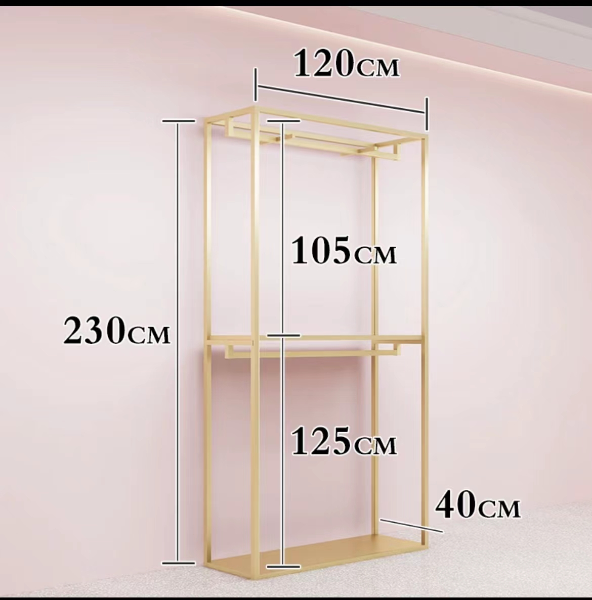 A2: L120 * W35 * H230CM