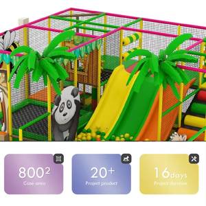 儿童游戏中心儿童室内游乐场设备小型游乐场互动游戏游戏设备 - Product Image 4