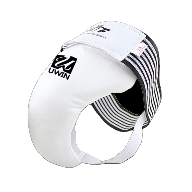 Protection D'entrejambe Pour Sports De Combat - Boxe, Karaté, Taekwondo - Taille S/M/L/XL, Blanc