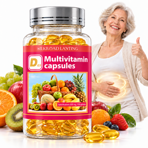 Cápsulas Multivitamínicas 500 Mg 100 Unidades con Vitamina D3, Refuerzo Inmunológico, Suplemento Diario Orgánico - Product Image 1