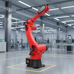 Bras de robot industriel CNC 6 axes haute résistance avec PLC et moteur IP54, capacité de charge de 10 kg pour le préhensionnement et le placement - Product Image 3