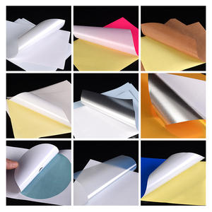 Pegatina A4 de vinilo imprimible de inyección de tinta, venta al por mayor, buen precio, papel adhesivo transparente/brillante de inyección de tinta - Product Image 6