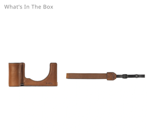 ชุดเคสหนังกล้อง5015ขนาดเล็กสำหรับ <span class=keywords><strong>Sony</strong></span> <span class=keywords><strong>Alpha</strong></span> 7C <span class=keywords><strong>II</strong></span>/<span class=keywords><strong>Alpha</strong></span> อุปกรณ์เสริมระดับพรีเมียม7CR - Product Image 2