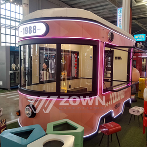 Mobile Coffee Pizza Food Cart <b>Ice</b> Cream Cart <b>Small</b> Food Truck Mobile Bar Food Cart Concession Trailer - Product Image 4