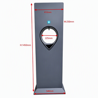 Distributeur d'eau froide en acier inoxydable avec réfrigération par compresseur, fontaine à eau sur pied pour usage public