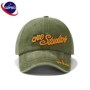 QZFSO Clothing Manufacturer Sport 6 Panel Outdoor Trucker Chenille <b>Hats</b> Dad Golf Cotton <b>Summer</b> <b>Mens</b> 3D Embroidery Baseball Caps - Product Image 2