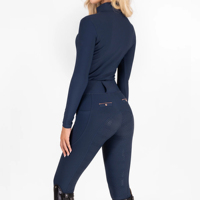 KY1036 Pantalon Kalaequestre Personnalisé Culotte équestre Élastique Pantalon Maigre Solide Équipements Pantalon d'équitation pour Femmes