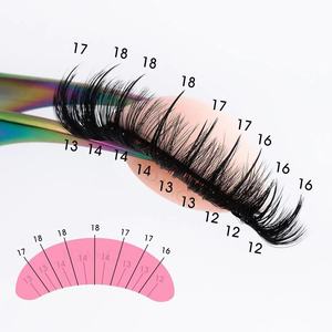 <span class=keywords><strong>Cils</strong></span> individuels sans cruauté Faux <span class=keywords><strong>Cils</strong></span> Natural 3D Faux Mink Strip Eye Lashes - Product Image 4