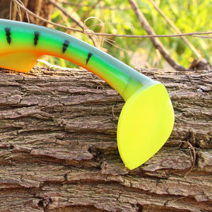 <span class=keywords><strong>Leurre</strong></span> <span class=keywords><strong>souple</strong></span> Selco à queue de pagaie <span class=keywords><strong>pour</strong></span> la pêche au brochet, conception non montée - Product Image 2