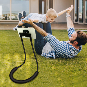 Xách tay và có thể gập lại lười biếng cổ gắn điện thoại đứng, thích hợp cho nhiều kịch bản như phòng ngủ và xe hơi - Product Image 3