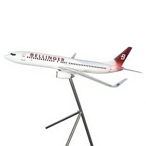 Maquette d'<span class=keywords><strong>avion</strong></span> Bellinger B737-800 1/35 120cm en résine composite moulée à la main, couleur personnalisable, cadeau d'affaires - Product Image 1