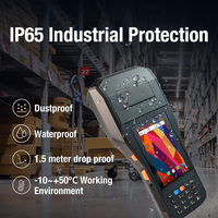 Logistique industrielle PDA pour Bluetooth 4 pouces robuste IP67 Android 11 80mm imprimante thermique 11 terminal de point de vente portable intégré