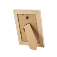 Cadre photo personnalisé en MDF 4x6 avec finition noire, cadre photo de table pour la maison, le bureau, vente en gros