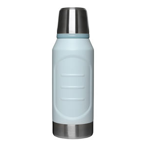 Botella de Agua Aislada al Vacío con Rayas Horizontales, Mantiene el Calor o el Frío por Mucho Tiempo, Tapa Multifuncional, Botella de Alta Calidad - Product Image 3