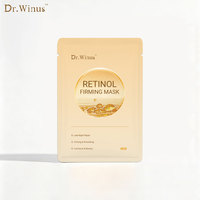 Masque facial au rétinol, anti-âge, hydratation profonde, raffermissant, lisse les ridules, soins de la peau professionnels pour salon de beauté