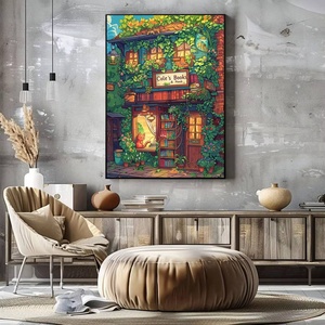 Pintura de Diamantes 5D Acrílica Creativa para Niños - Diseño Completo Personalizado de Animales y Paisajes, Decoración del Hogar Estilo Japonés - Product Image 4