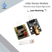 RNSbot KY-008 modul pemancar Laser 650nm dengan modul Sensor Laser Kit modul penerima Laser tabung non-modulator