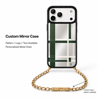 Funda Magnética para Teléfono con Espejo, Personalizable con Logotipo, Material TPU, PC y Acrílico, Admite Personalización en Pequeños Lotes, Envío Rápido