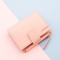 Dompet Kecil Desain Baru 2023 untuk Wanita Dompet Wadah Kartu Kulit Ramping Dompet Koin untuk Wanita