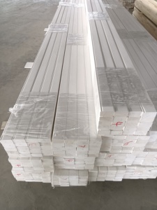 लकड़ी Moldings Millwork सफेद Primed दीवार ट्रिम Baseboards झालर बोर्डों - Product Image 4