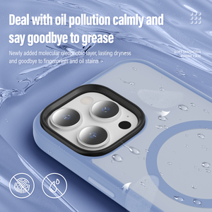 เคสโทรศัพท์สีด้านกันกระแทกที่เป็นมิตรกับผิวสุดหรูอุปกรณ์เสริมแม่เหล็กใช้ได้กับ <span class=keywords><strong>iPhone</strong></span> 15 <span class=keywords><strong>Pro</strong></span> <span class=keywords><strong>Max13</strong></span> 14 16 17 - Product Image 5