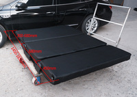 Sièges de voiture Autoliuma 3 places en cuir PU, pliables en trois parties, luxueux, personnalisables, confortables, pièces modifiées pour camping-car, monospace, fourgonnette