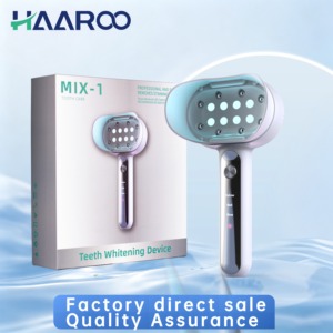 HAAROO Kit de <span class=keywords><strong>Blanchiment</strong></span> Dentaire <span class=keywords><strong>Professionnel</strong></span> à 16 LED Lumière Bleue, <span class=keywords><strong>Appareil</strong></span> Portable de Soin Dentaire à Lumière Froide pour Usage Domestique, <span class=keywords><strong>Blanchiment</strong></span> Dentaire - Product Image 2