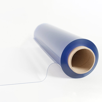 Film PVC transparent antistatique résistant à l'eau SIJIA, matériau enduit super clair, textiles de maison, imperméable, poids moyen