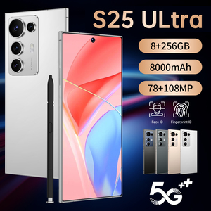Dual SIM Card 5G Smartphone S25 Ultra fabbrica diretta 7.3 pollici HD 108MP schermo <span class=keywords><strong>Android</strong></span> 14 8GB + 256GB sblocco dell'impronta digitale facciale - Product Image 3