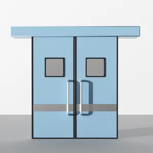 Ginee Medical Clean Swing Door For Hospital Stainless Steel Laboratory Door Cleaning Room Doors
