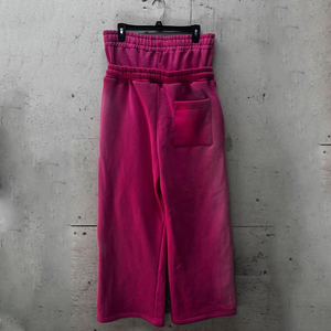 <span class=keywords><strong>Pantaloni</strong></span> Streetwear con Doppia Cintura, 100% Cotone, Logo Ricamato, <span class=keywords><strong>Pantaloni</strong></span> Rosa Oversize Effetto Lavaggio Acido per <span class=keywords><strong>Uomo</strong></span> - Product Image 3