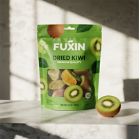 Sachet refermable personnalisé avec fenêtre, en plastique alimentaire, pour fruits secs, emballage de snacks, vente en gros