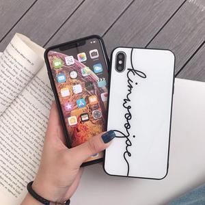 เคสโทรศัพท์ดีไซน์แฟชั่นสำหรับ iphone11 12 13 14 15 Pro TPU + เคสกระจกนิรภัยสำหรับ iPhone XR <span class=keywords><strong>xsmax</strong></span> - Product Image 3