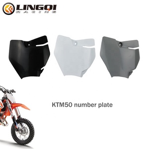 LINGQI Pièces de rechange pour tout-terrain <span class=keywords><strong>Plaque</strong></span> d'<span class=keywords><strong>immatriculation</strong></span> en plastique pour KT50 <span class=keywords><strong>Plaque</strong></span> d'<span class=keywords><strong>immatriculation</strong></span> avant Motocross Composants d'ailes étanches - Product Image 5
