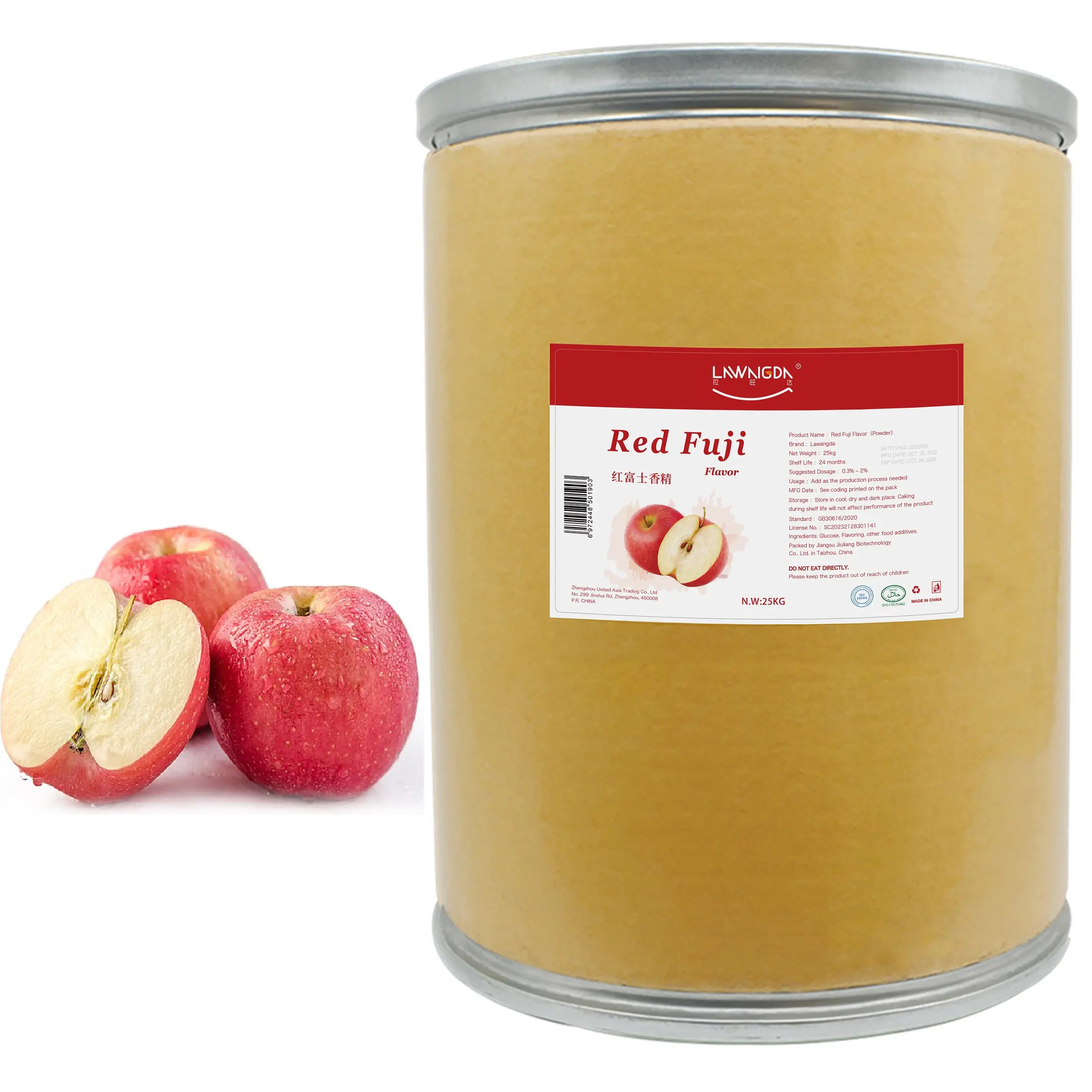 Fuji sabor vermelho da apple, sabor de vinagre para bebidas alimentares