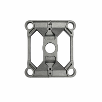 Pièces de fonderie à la cire perdue en alliage d'aluminium et de zinc A380, fabriquées sur mesure en Chine, pour machines industrielles