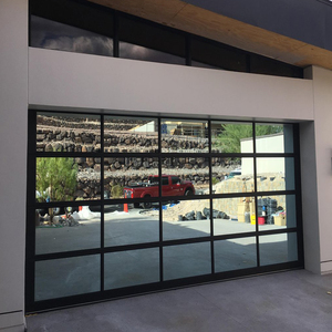 <span class=keywords><strong>Puerta</strong></span> de Garaje de Cristal con Doble Marco y Diseño de Carroza - Product Image 6