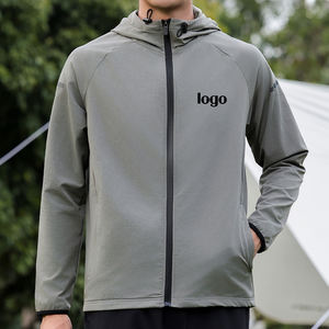 Slim Fit Zip-Up Sports Hoodie Built With Quick Dry Fabric And Camo <b>Print</b> Trim For Hiking By Women - Product Image 3