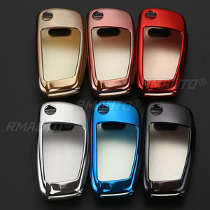 Coque de protection souple en TPU pour clé de voiture Audi C6 A7 A8 R8 A1 A3 A4 A5 Q7 A6 C5 – Accessoire de style automobile - Product Image 1